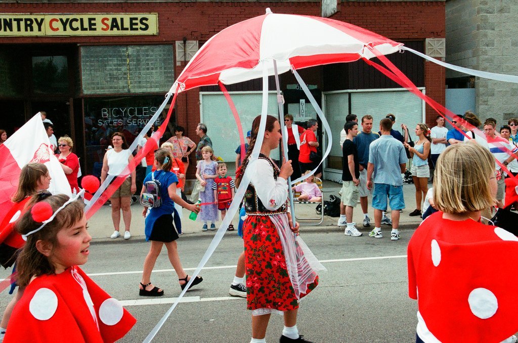 Polish Constitution Day Parade - Bob (Robert) Black for Chicago Sun-Times