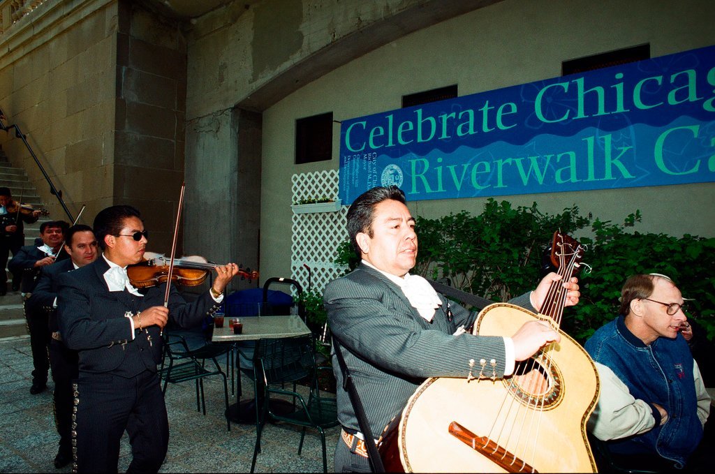 Third season opening of the Riverwalk café program - Jean Lachat for Chicago Sun-Times