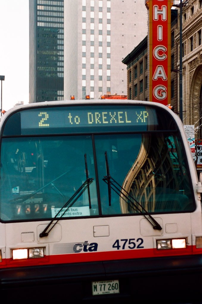 CTA elevated trains and buses in the Loop - Chicago Sun-Times