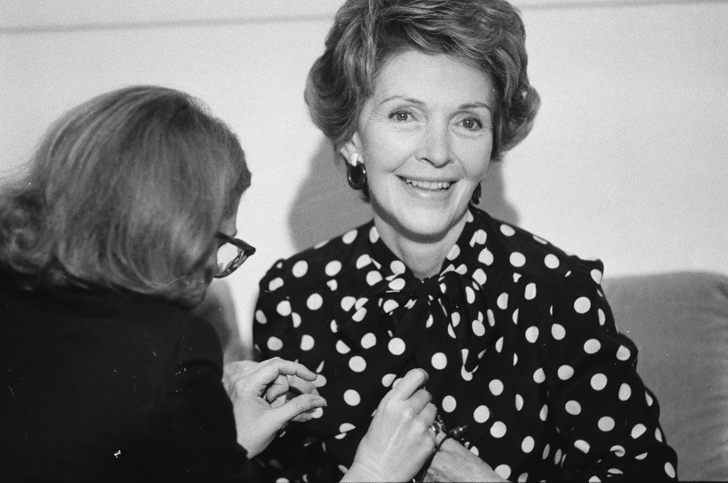 First Lady Nancy Reagan visits the Gateway House rehabilitation center - Chicago Sun-Times