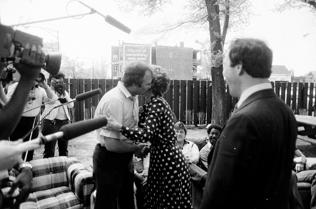First Lady Nancy Reagan visits the Gateway House rehabilitation center - Chicago Sun-Times