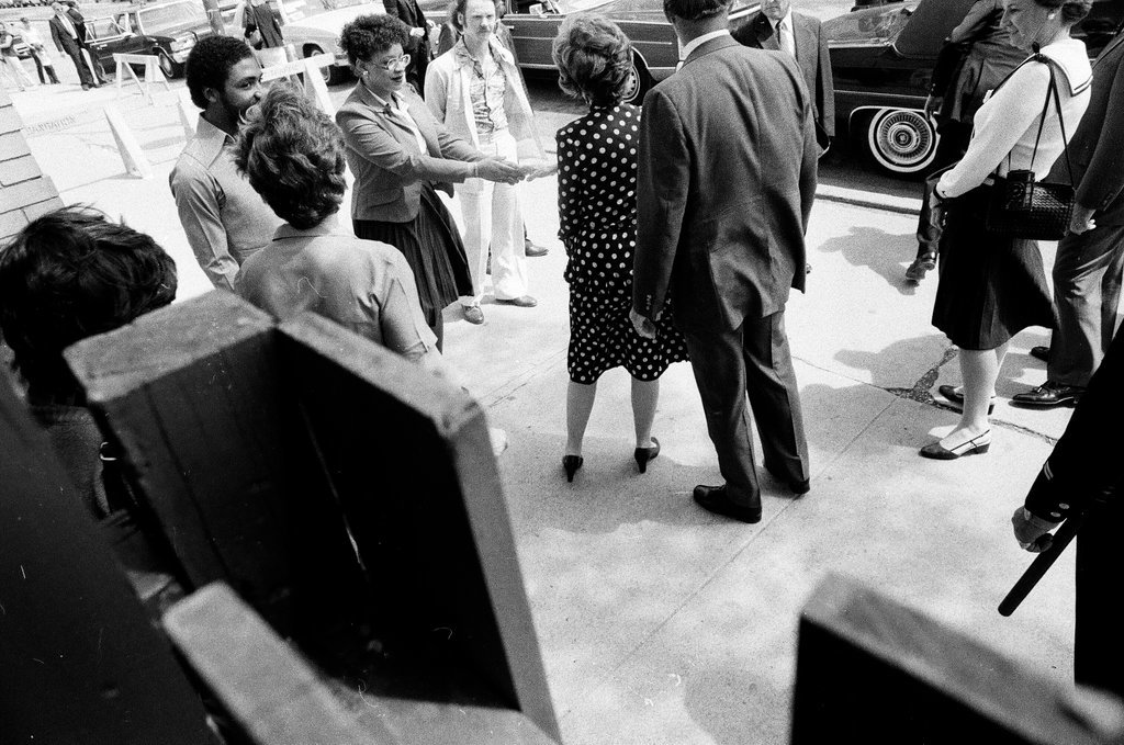 First Lady Nancy Reagan visits the Gateway House rehabilitation center - Chicago Sun-Times