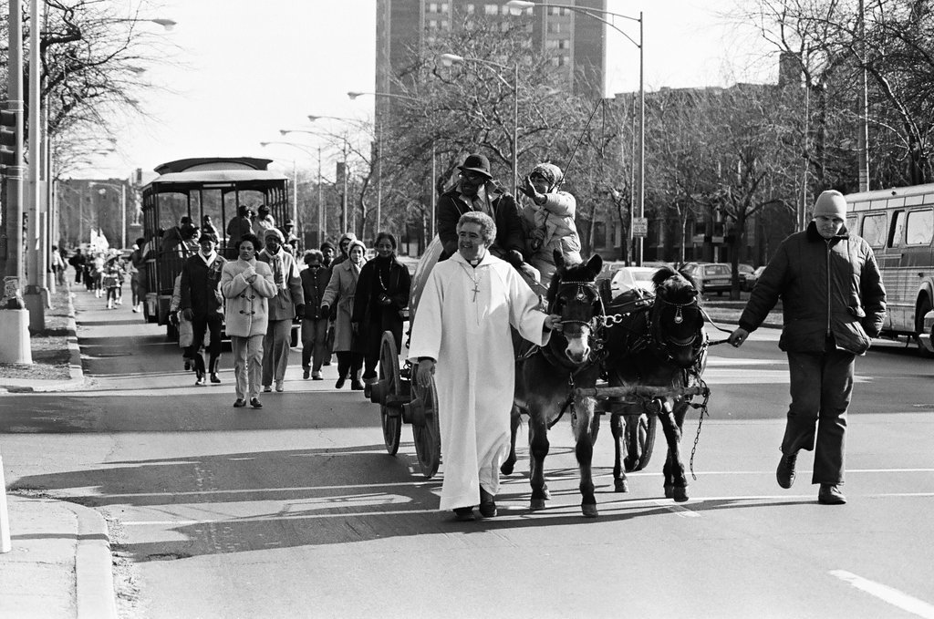 Parade on the anniversary of the assassination of Martin Luther King Jr. - Jarvinen for Chicago Sun-Times