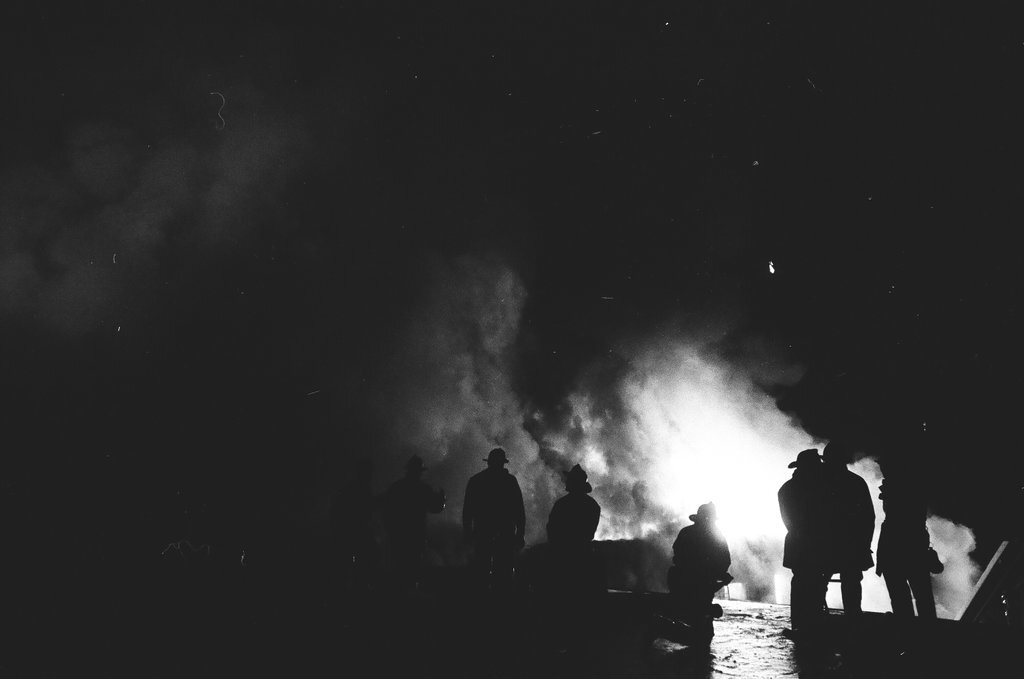 Fire at 6010 South Martin Luther King Jr. Drive - Keating for Chicago Sun-Times