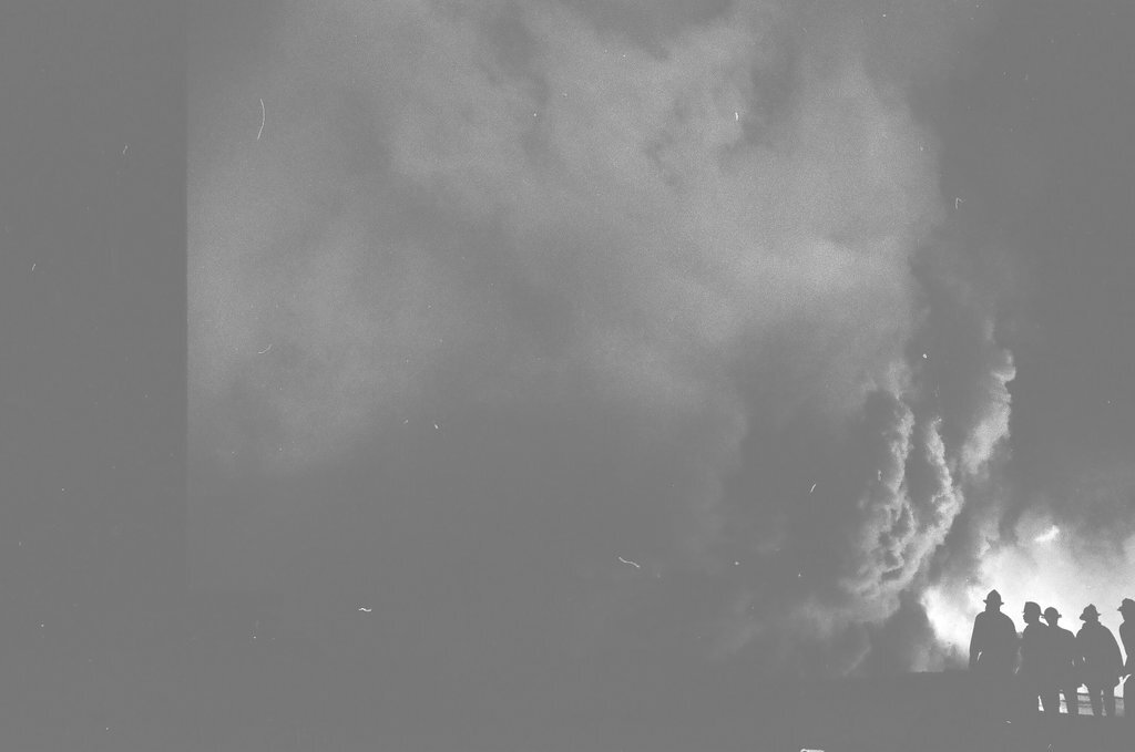 Fire at 6010 South Martin Luther King Jr. Drive - Keating for Chicago Sun-Times