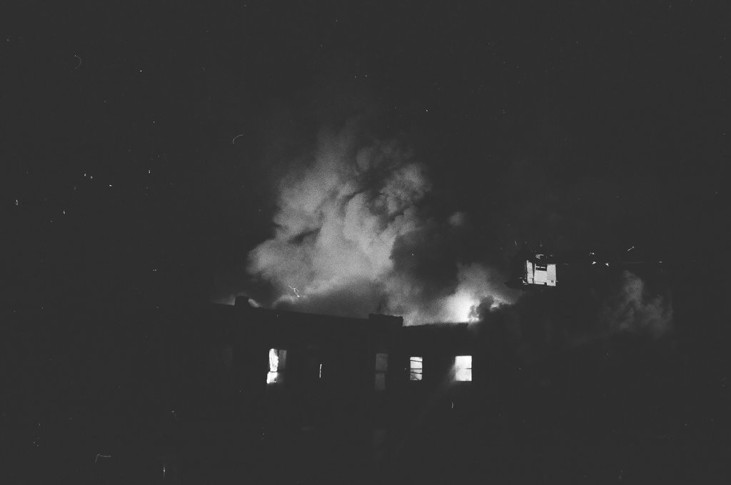 Fire at 6010 South Martin Luther King Jr. Drive - Keating for Chicago Sun-Times
