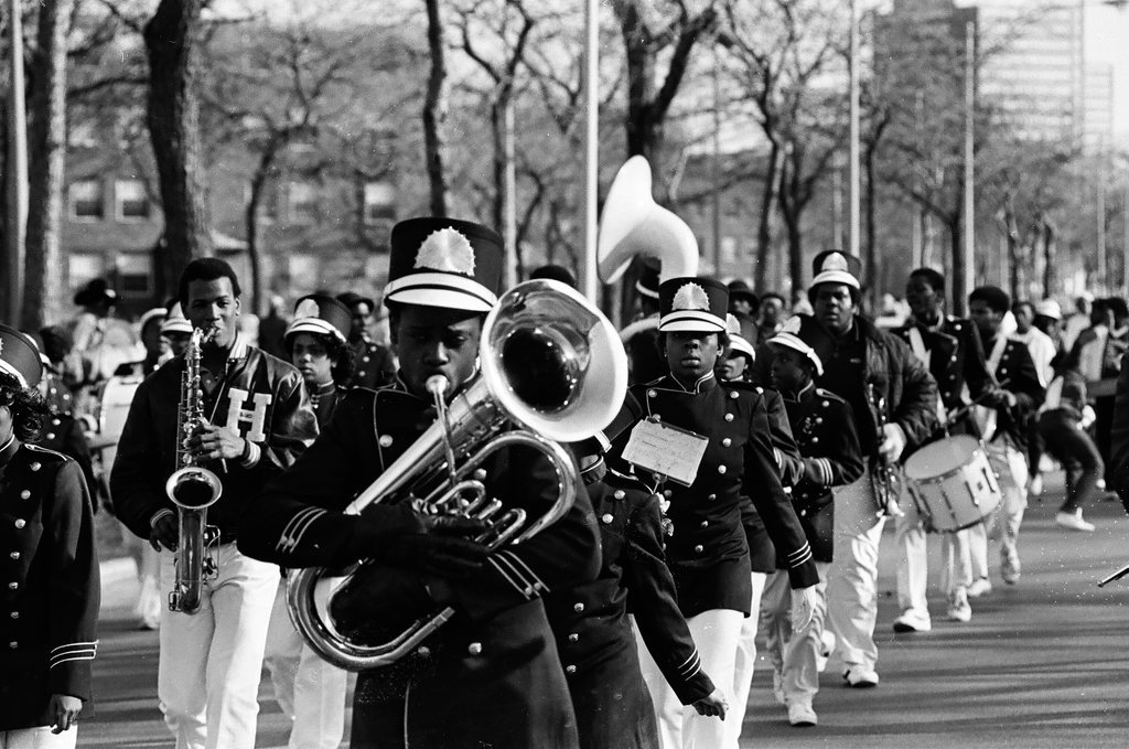 Parade on the anniversary of the assassination of Martin Luther King Jr. - Jarvinen for Chicago Sun-Times
