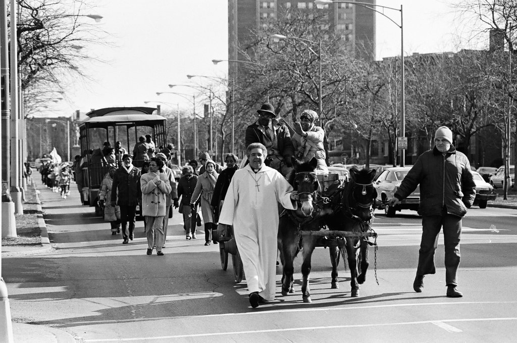 Parade on the anniversary of the assassination of Martin Luther King Jr. - Jarvinen for Chicago Sun-Times