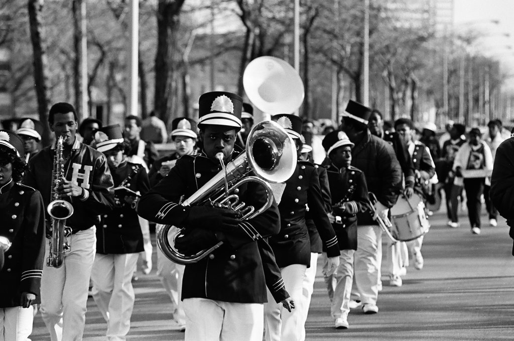 Parade on the anniversary of the assassination of Martin Luther King Jr. - Jarvinen for Chicago Sun-Times