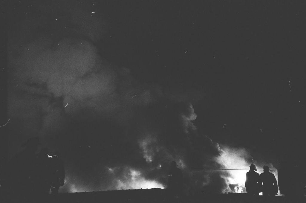 Fire at 6010 South Martin Luther King Jr. Drive - Keating for Chicago Sun-Times