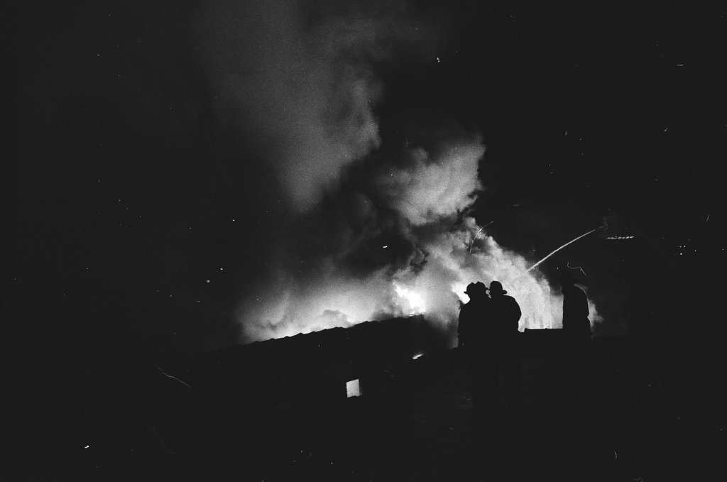 Fire at 6010 South Martin Luther King Jr. Drive - Keating for Chicago Sun-Times