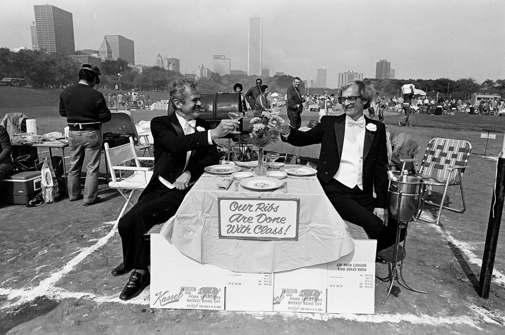 Royko Ribfest in Grant Park - Pete Souza for Chicago Sun-Times