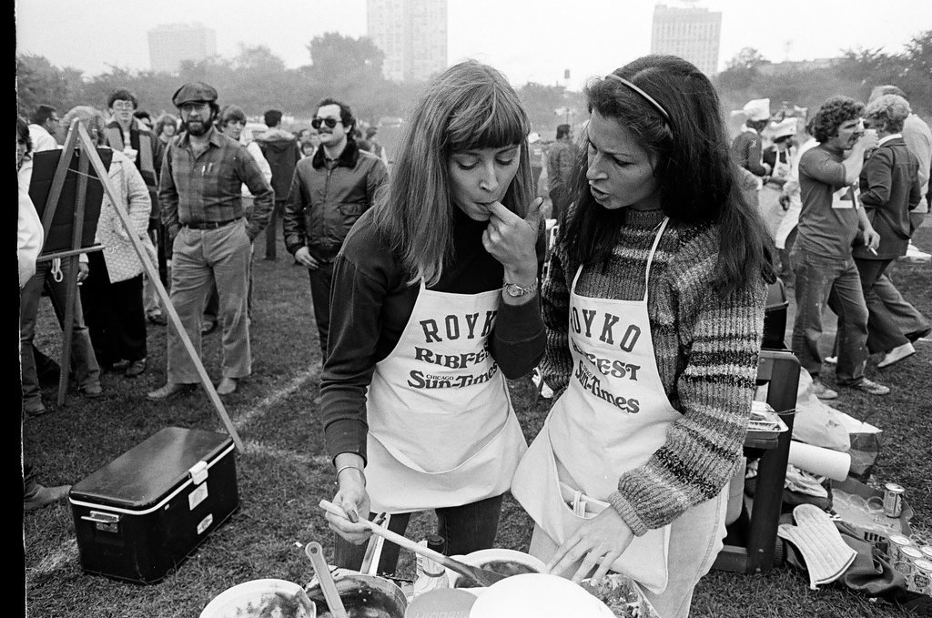 Royko Ribfest in Grant Park - Pete Souza for Chicago Sun-Times