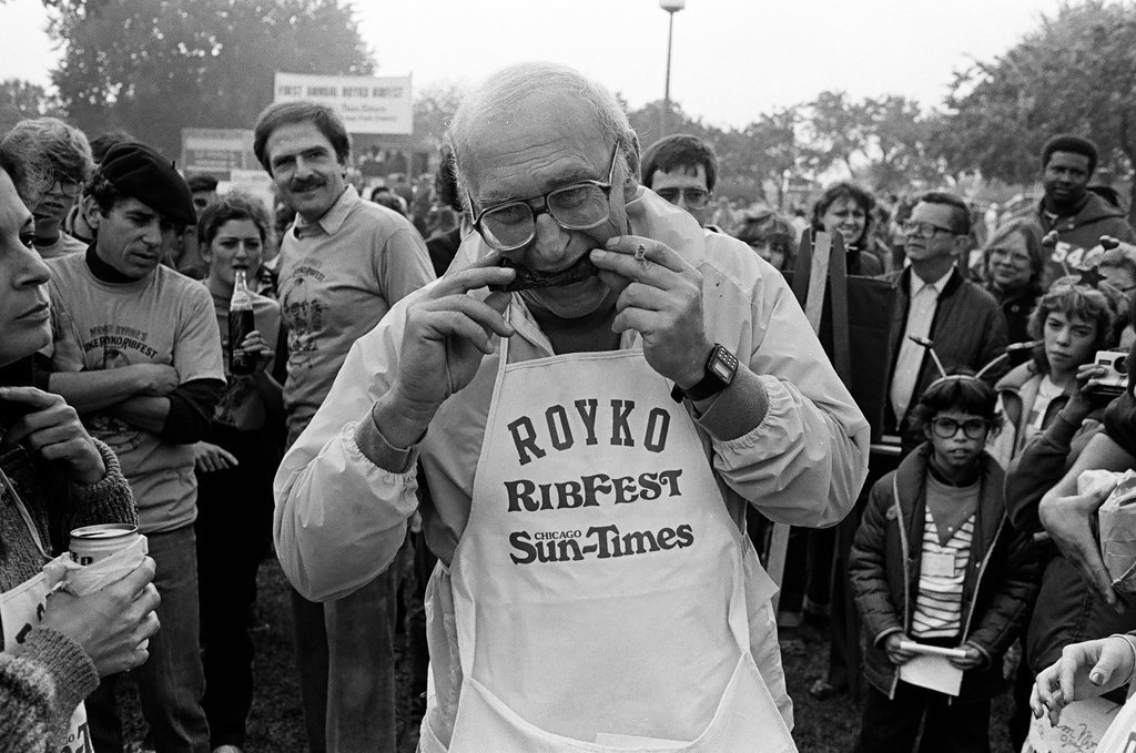 Royko Ribfest in Grant Park - Pete Souza for Chicago Sun-Times