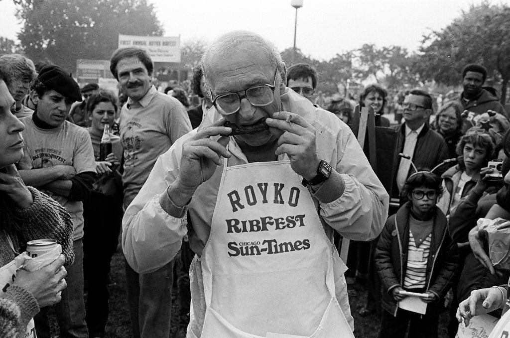 Royko Ribfest in Grant Park - Pete Souza for Chicago Sun-Times