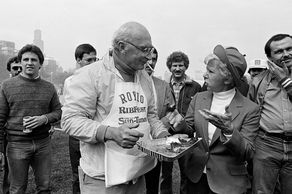 Royko Ribfest in Grant Park - Pete Souza for Chicago Sun-Times