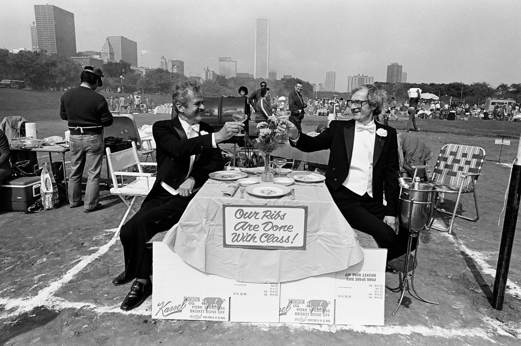 Royko Ribfest in Grant Park - Pete Souza for Chicago Sun-Times
