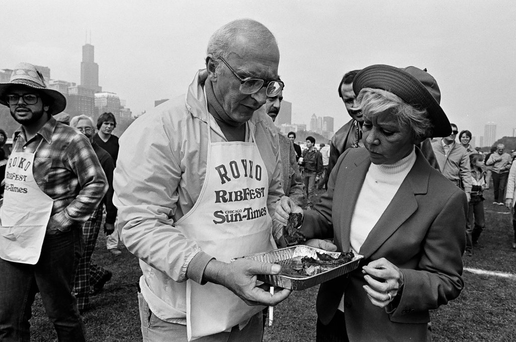 Royko Ribfest in Grant Park - Pete Souza for Chicago Sun-Times