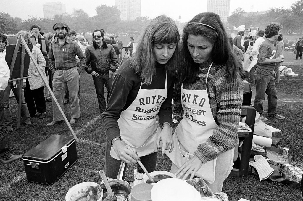 Royko Ribfest in Grant Park - Pete Souza for Chicago Sun-Times