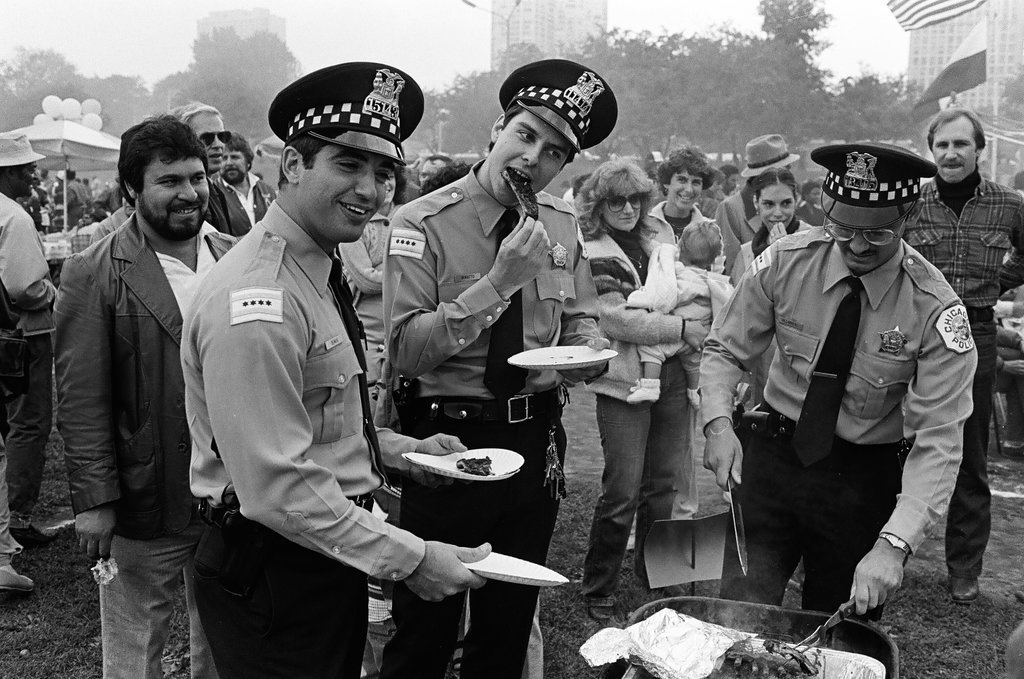 Royko Ribfest in Grant Park - Pete Souza for Chicago Sun-Times