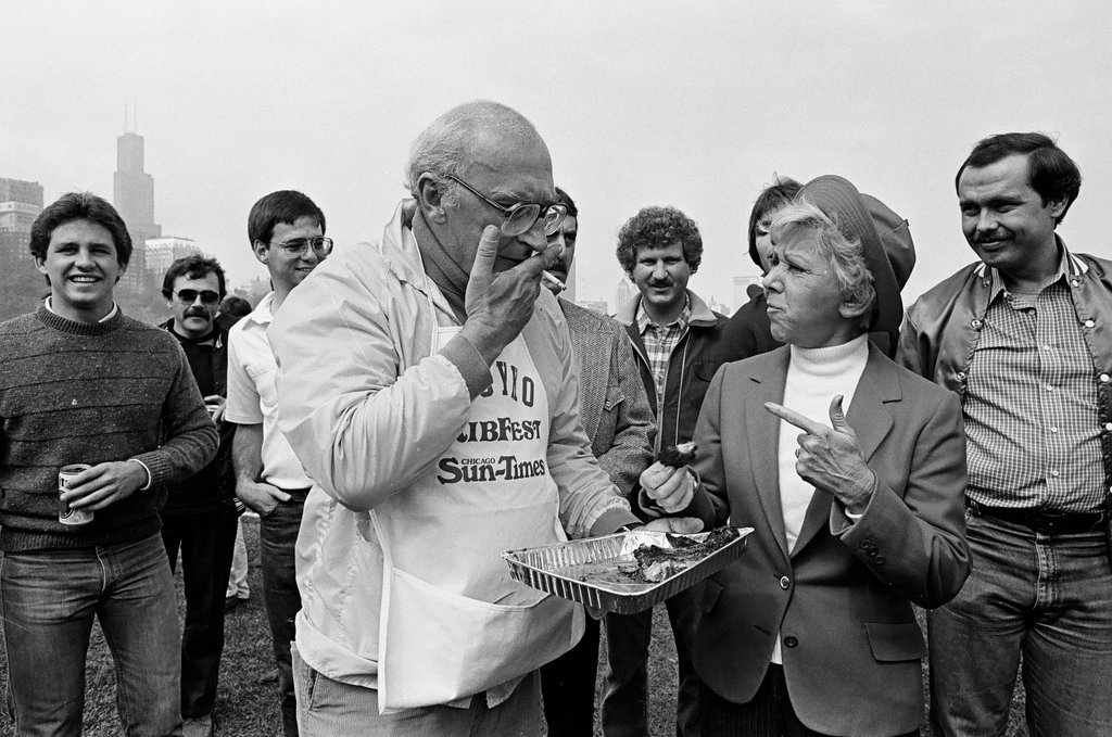Royko Ribfest in Grant Park - Pete Souza for Chicago Sun-Times