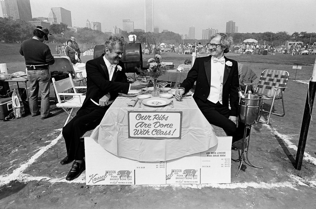 Royko Ribfest in Grant Park - Pete Souza for Chicago Sun-Times