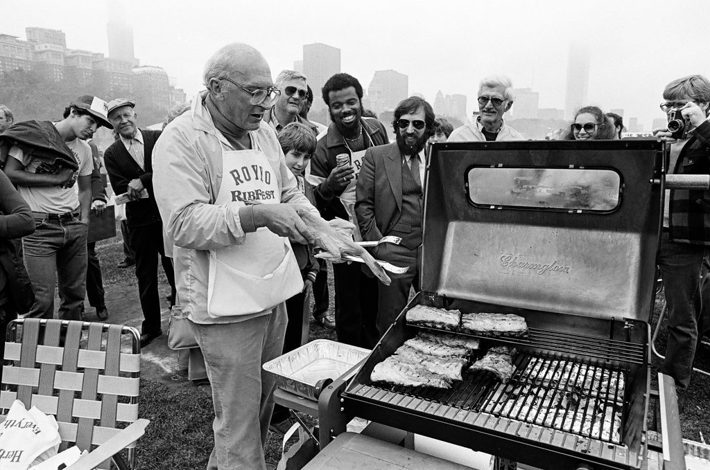 Royko Ribfest in Grant Park - Pete Souza for Chicago Sun-Times