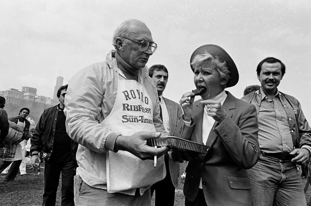 Royko Ribfest in Grant Park - Pete Souza for Chicago Sun-Times