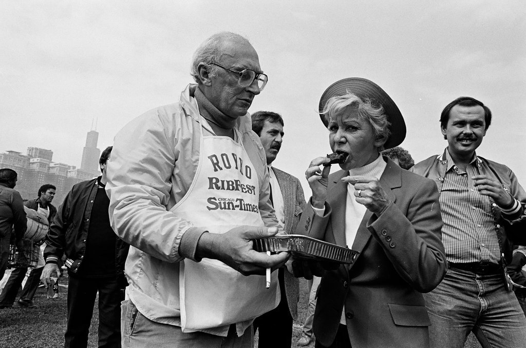 Royko Ribfest in Grant Park - Pete Souza for Chicago Sun-Times