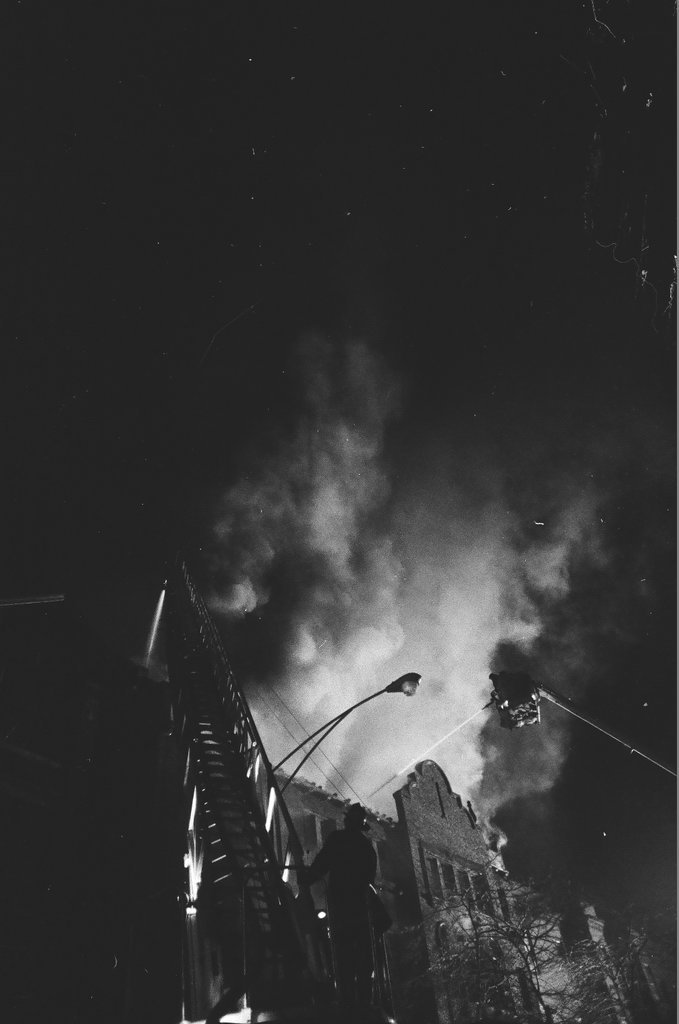 Fire at 6010 South Martin Luther King Jr. Drive - Keating for Chicago Sun-Times