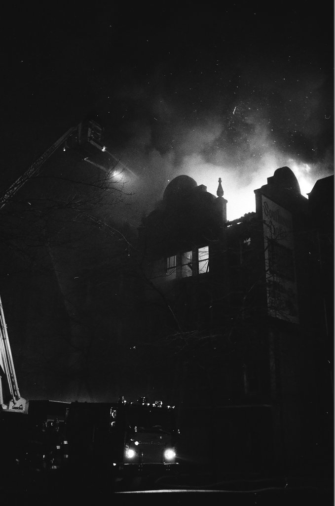 Fire at 6010 South Martin Luther King Jr. Drive - Keating for Chicago Sun-Times