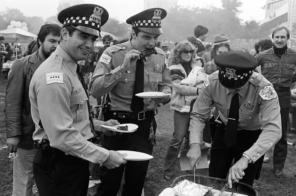 Royko Ribfest in Grant Park - Pete Souza for Chicago Sun-Times