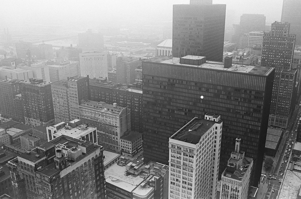 Aerial view of downtown Chicago - Pete Souza for Chicago Sun-Times