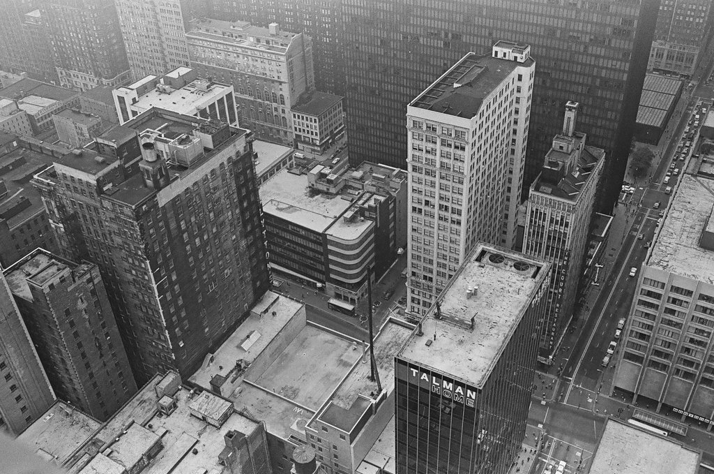 Aerial view of downtown Chicago - Pete Souza for Chicago Sun-Times