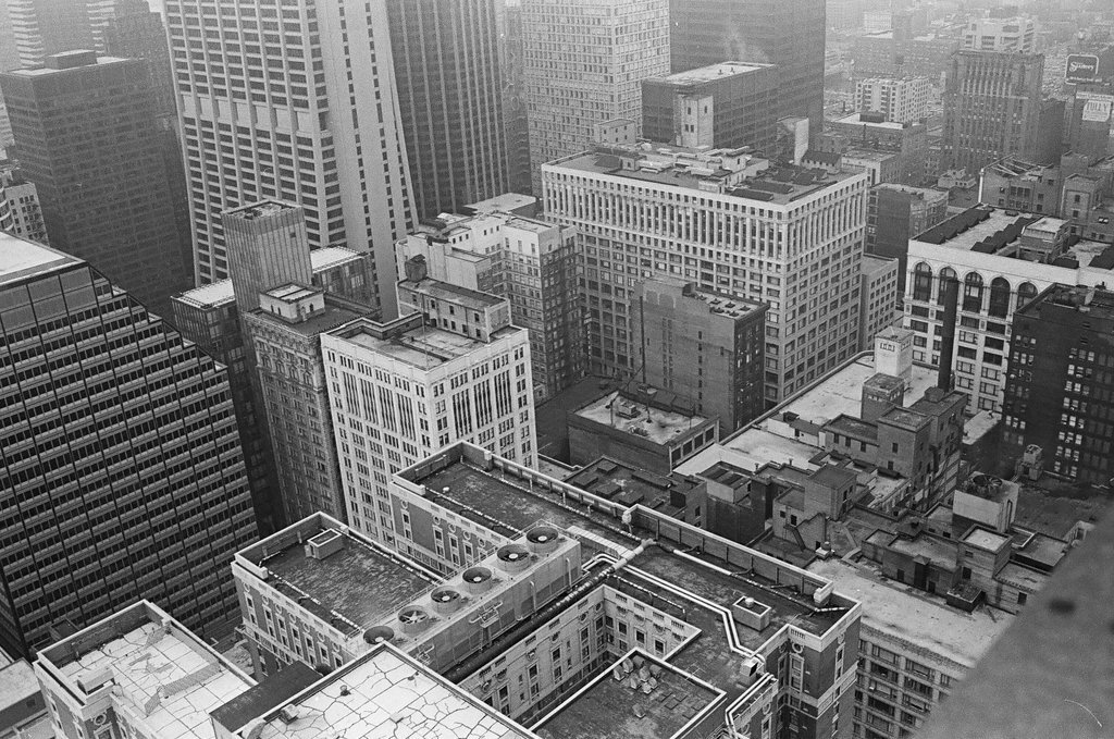 Aerial view of downtown Chicago - Pete Souza for Chicago Sun-Times