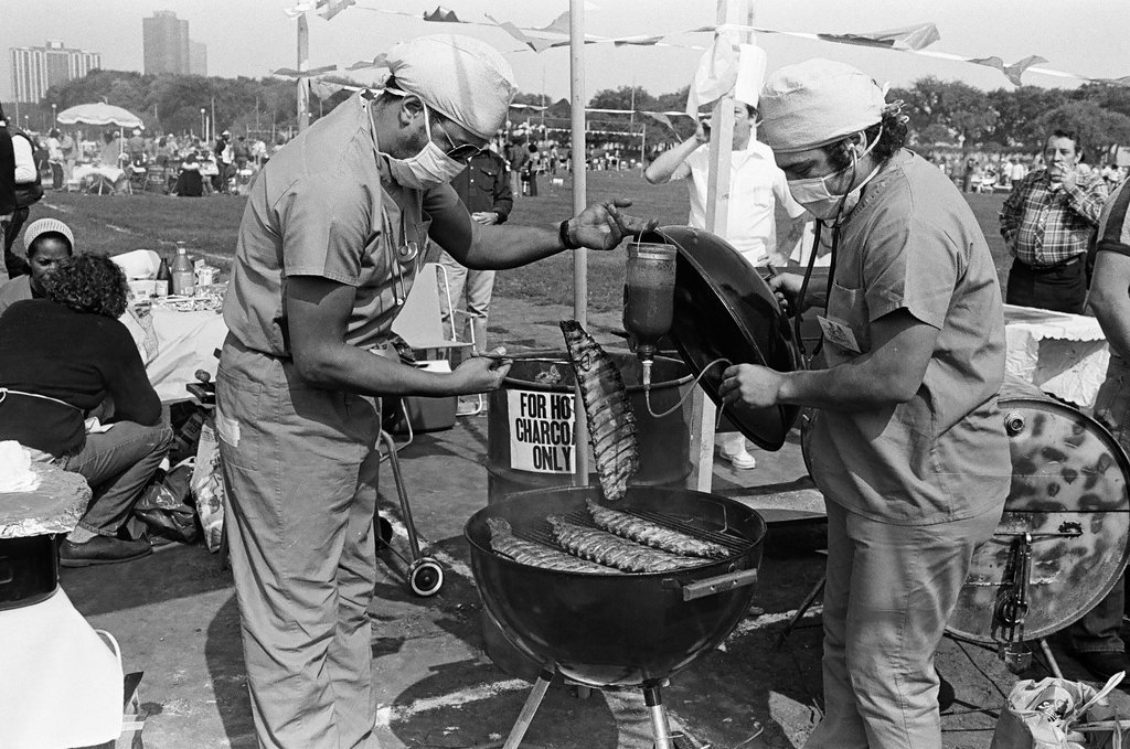 Royko Ribfest in Grant Park - Pete Souza for Chicago Sun-Times