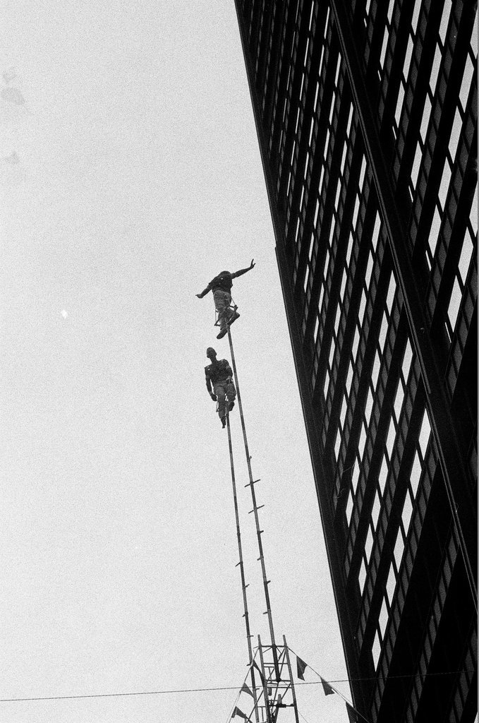 Construction on Madison and Monroe - Jack Lenahan for Chicago Sun-Times