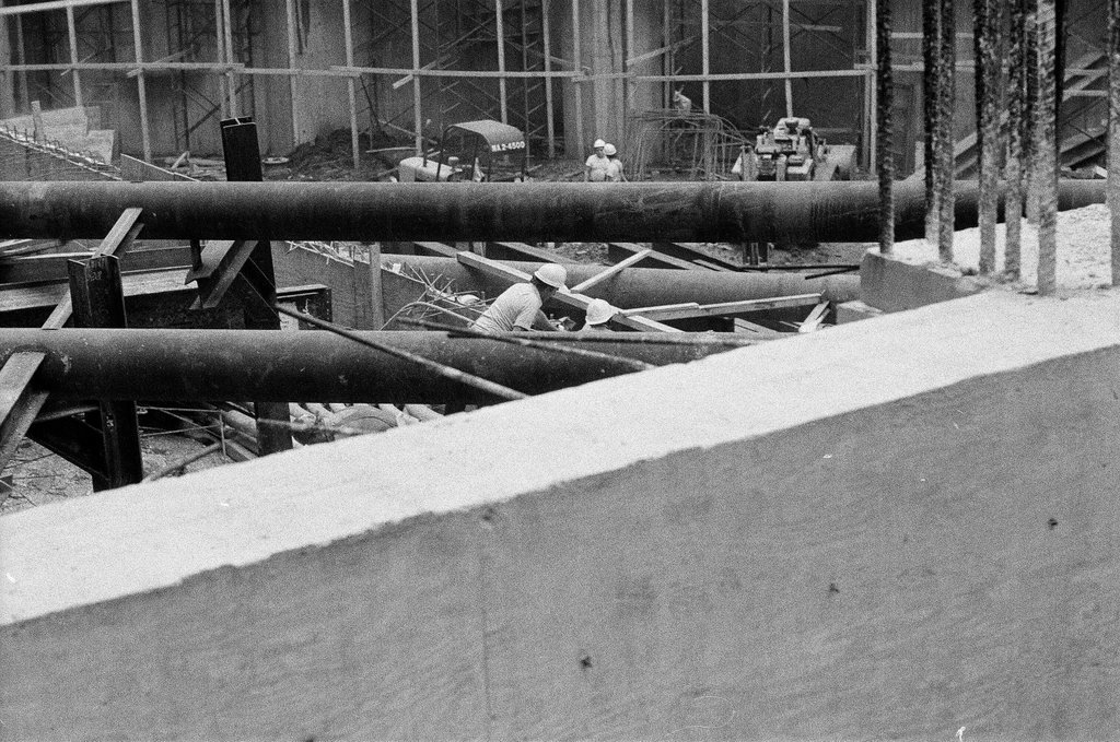 Construction on Madison and Monroe - Jack Lenahan for Chicago Sun-Times