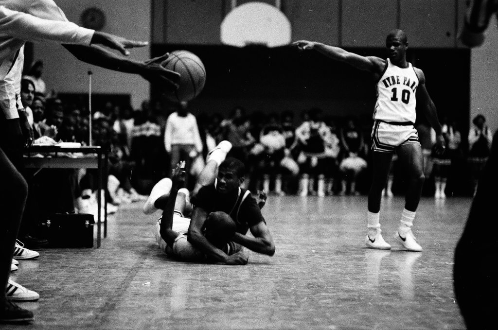 King v. Hyde Park basketball game - Chicago Sun-Times