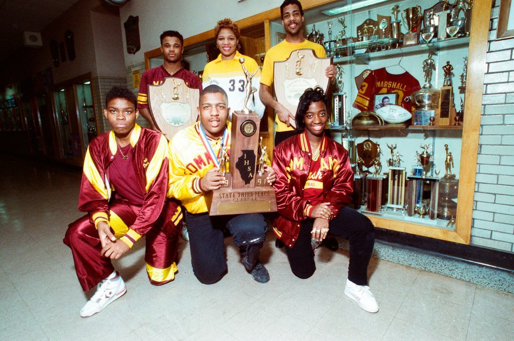 Marshall High School students - Chicago Sun-Times