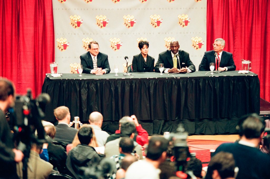 Michael Jordan announces his second retirement - Chicago Sun-Times