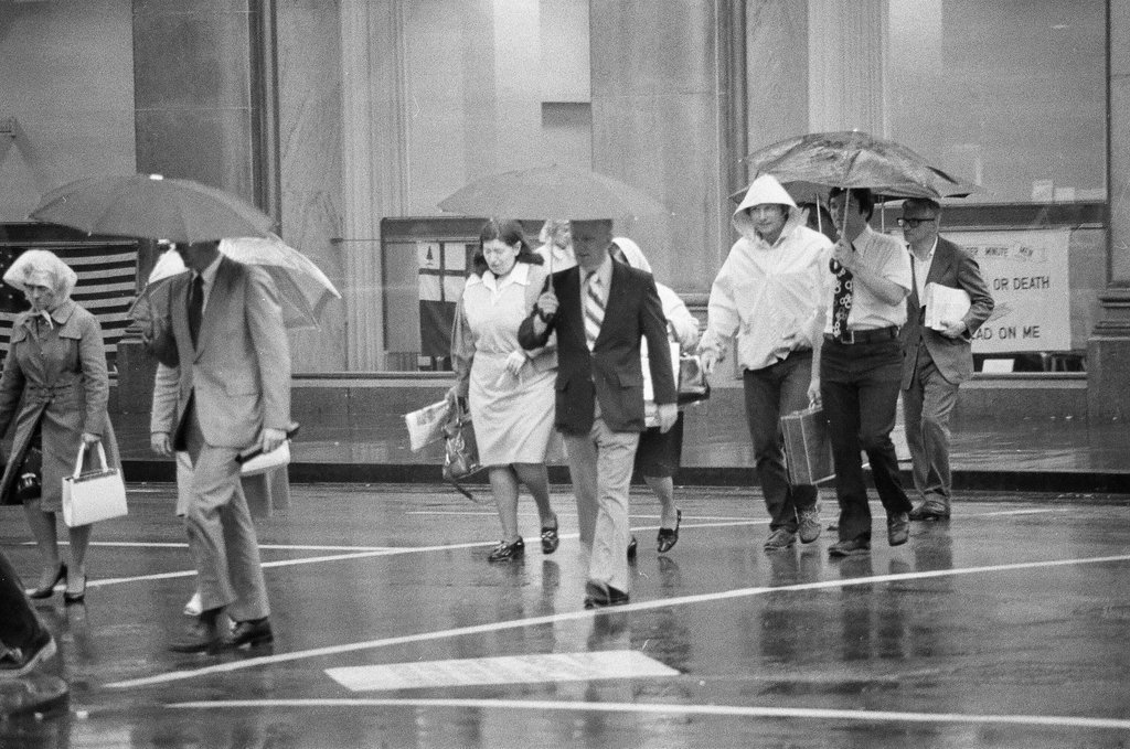 Rainy day in the Loop - Chicago Sun-Times