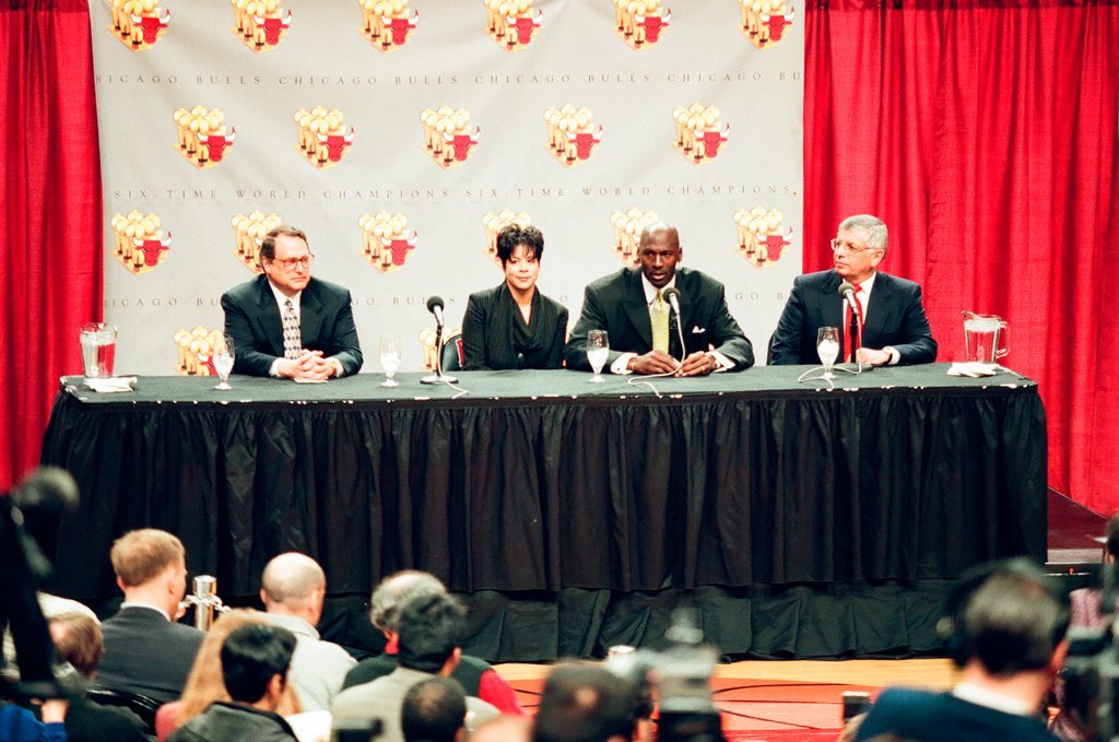 Michael Jordan announces his second retirement - Chicago Sun-Times