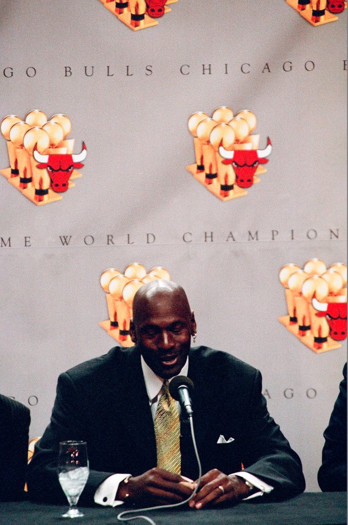 Michael Jordan announces his second retirement - Chicago Sun-Times