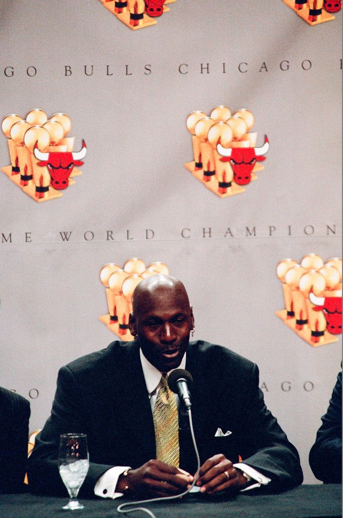 Michael Jordan announces his second retirement - Chicago Sun-Times