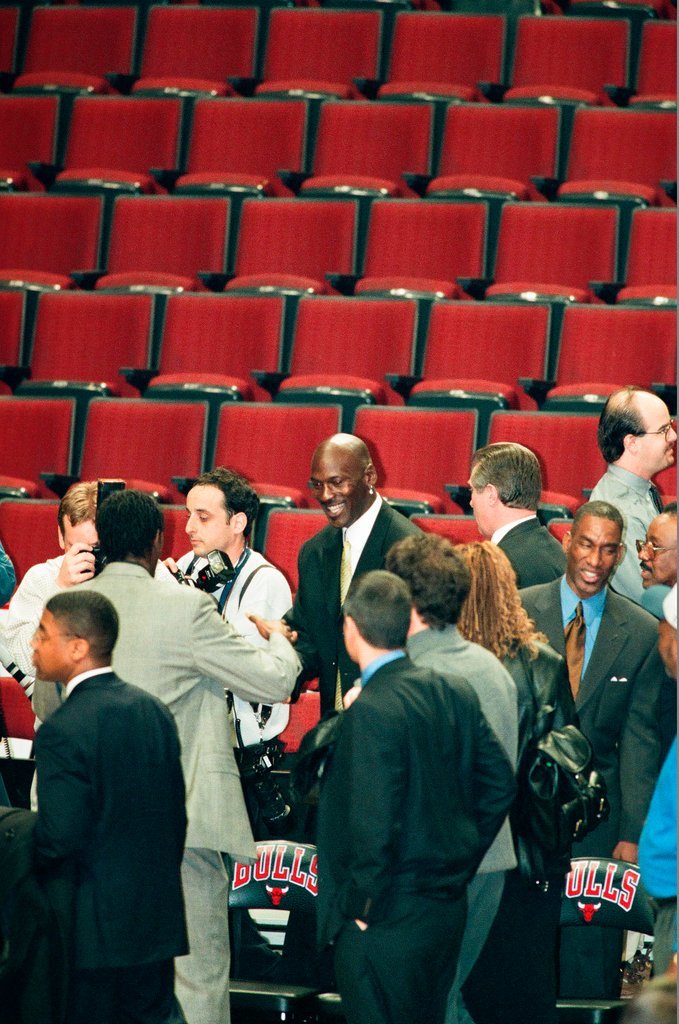 Michael Jordan announces his second retirement - Chicago Sun-Times