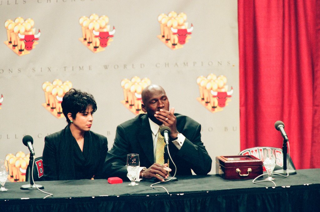 Michael Jordan announces his second retirement - Chicago Sun-Times