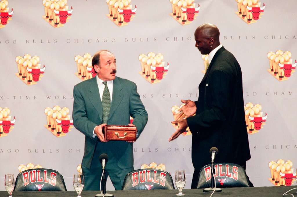 Michael Jordan announces his second retirement - Chicago Sun-Times