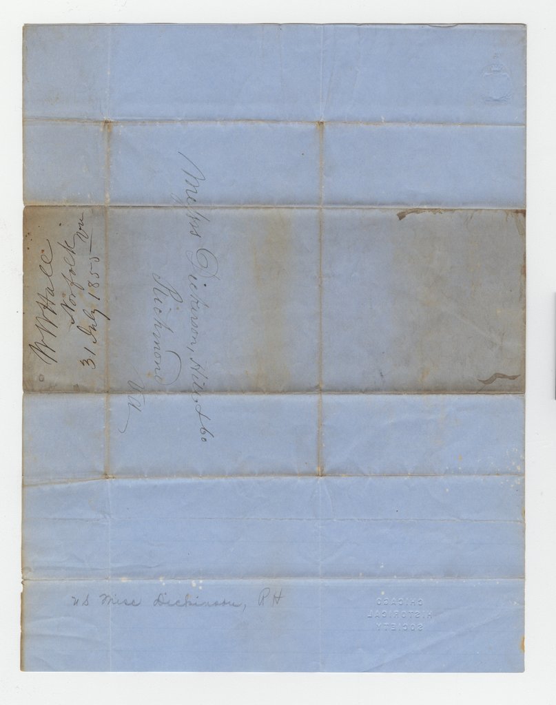 Letter to Richard H. Dickinson