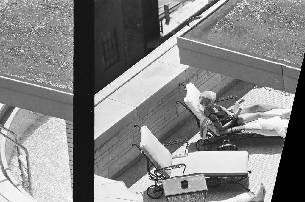 Views of construction on Hancock Center - Joe Kordick for Chicago Sun-Times